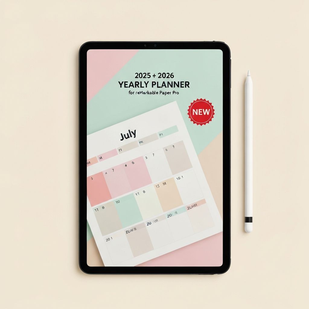 reMarkable Color Planner 2026